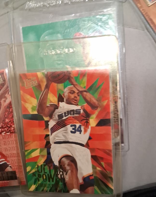1995-96 Fleer Ultra #1 Charles Barkley Ultra Power — front