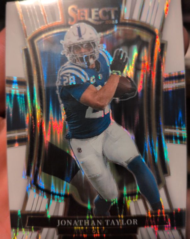 2025 Panini Select #12 Jonathan Taylor Turbocharged — front