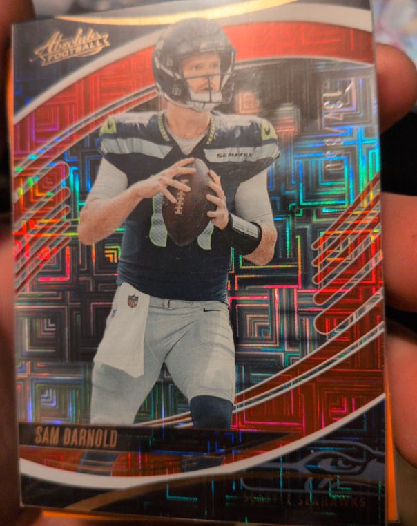 2025 Panini Absolute #8 Sam Darnold — front