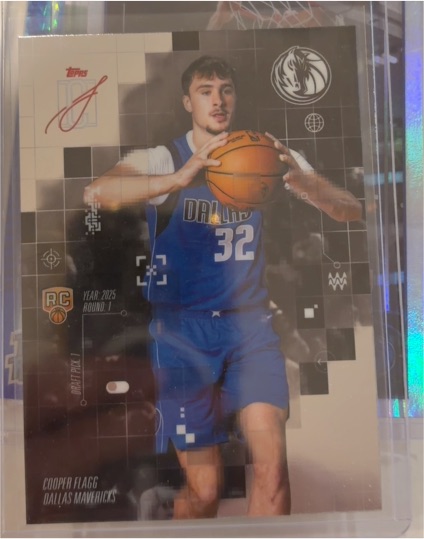 2026 Topps Signature Class #AF-1 Cooper Flagg — front