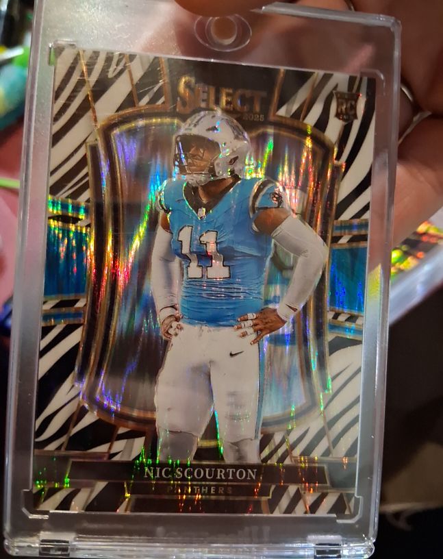 2025 Panini Select Premier Level #143 Nic Scourton — front
