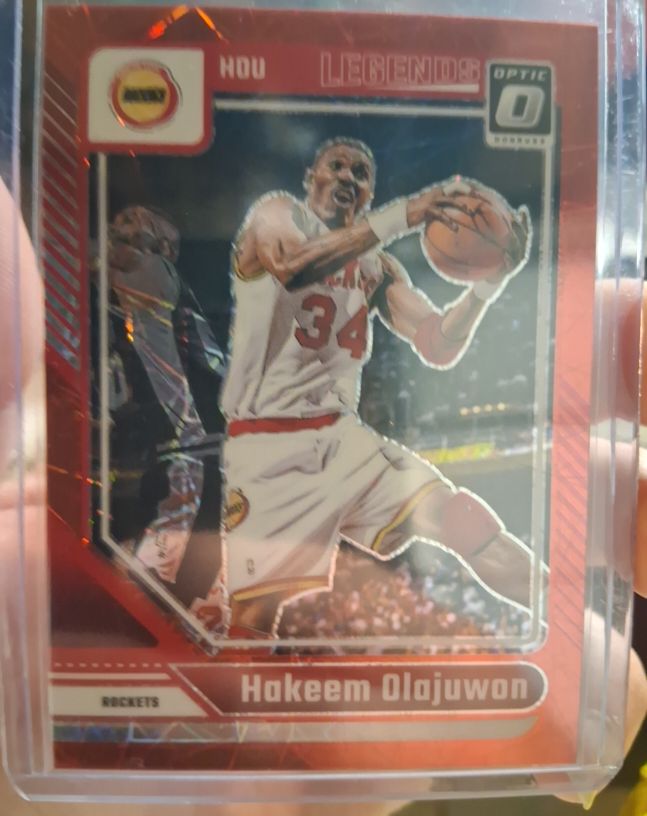 2024-25 Panini Donruss Optic Legends #249 Hakeem Olajuwon — front