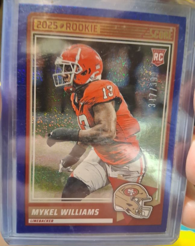 2025 Panini Score #28 Mykel Williams — front