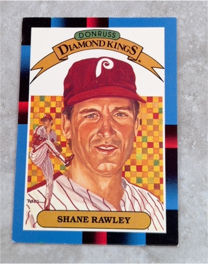 1988 Donruss Diamond Kings #13 Shane Rawley — front