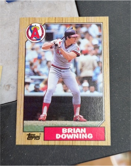 1987 Topps #782 Brian Downing — front