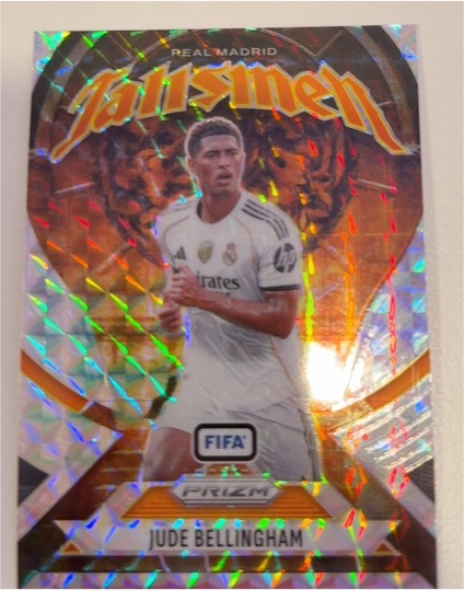 2025-26 Panini Prizm FIFA Soccer Talismen #3 Jude Bellingham — front