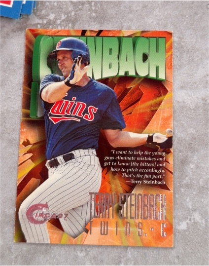 1997 Skybox Circa #75 Terry Steinbach — front