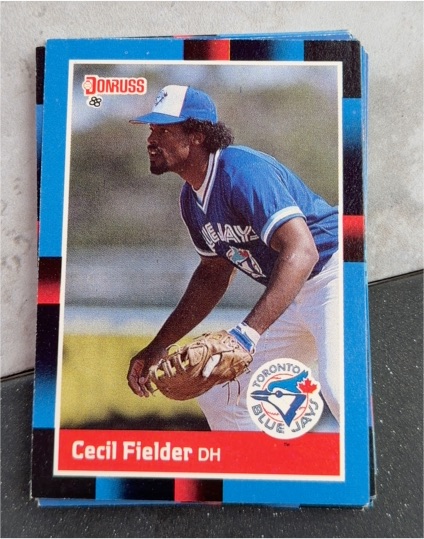 1988 Donruss #565 Cecil Fielder — front