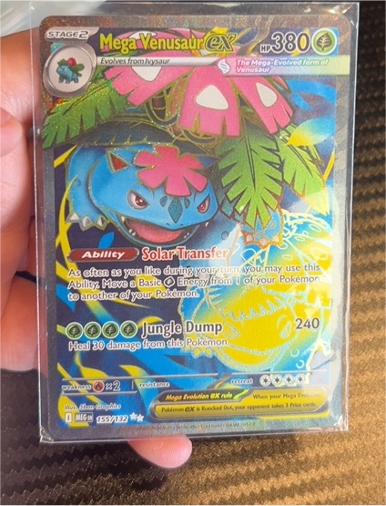 2025 Pokémon #155 Mega Venusaur EX — front