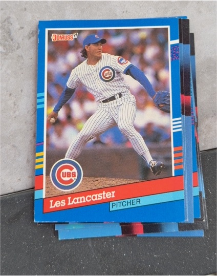 1991 Donruss #256 Les Lancaster — front