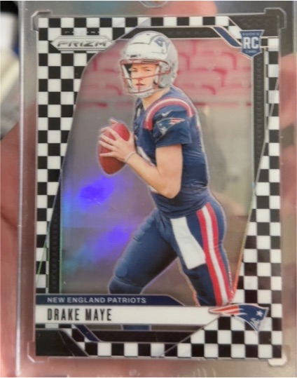 2024 Panini Prizm #329 Drake Maye — front