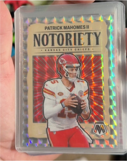2024 Panini Mosaic Notoriety #1 Patrick Mahomes II — front