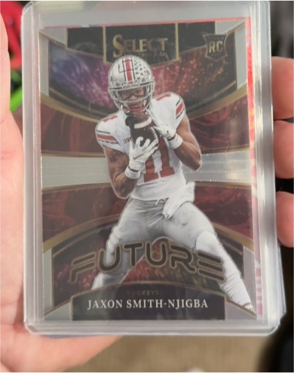 2023 Panini Select Draft Picks - Future #FUT-7 Jaxon Smith-Njigba (RC) — front