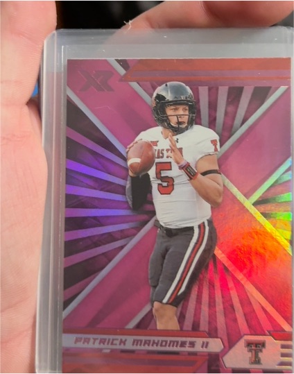 2022 Panini Chronicles Draft Picks XR #25 Patrick Mahomes II — front