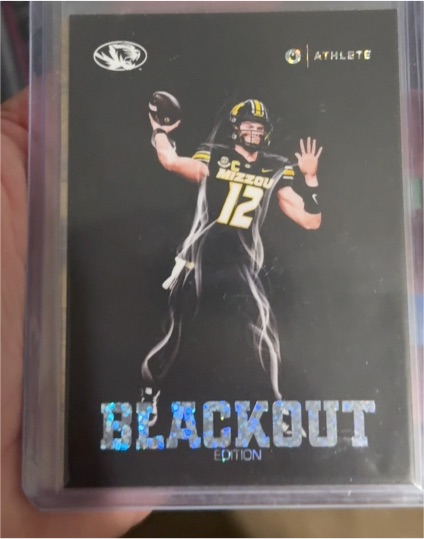 2024 Onit Athlete Blackout Edition #BL-1 Brady Cook — front