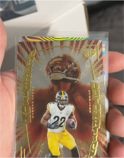 2022 Panini Illusions #OD-10 Najee Harris Operation Detonation — front