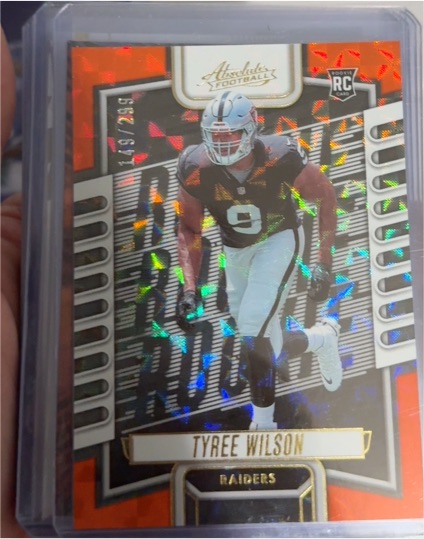 2023 Panini Absolute Orange #105 Tyree Wilson — front