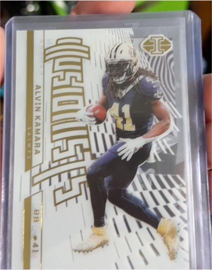 2022 Panini Illusions #I-9 Alvin Kamara — front