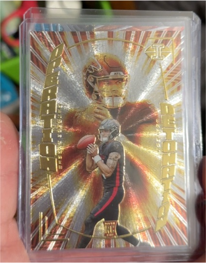 2022 Panini Illusions Operation Detonation #OD-22 Desmond Ridder — front