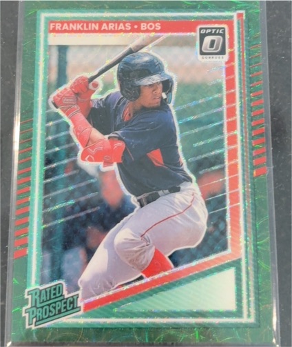 2025 Donruss Optic Rated Prospect #175 Franklin Arias — front