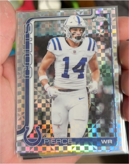 2025 Topps Chrome #125 Alec Pierce — front