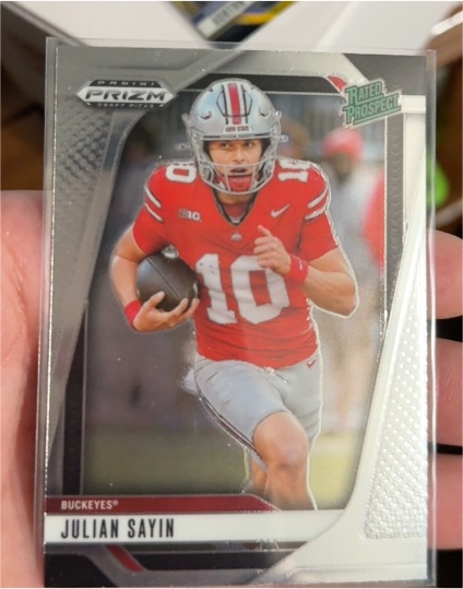 2025 Panini Prizm Draft Picks #161 Julian Sayin — front