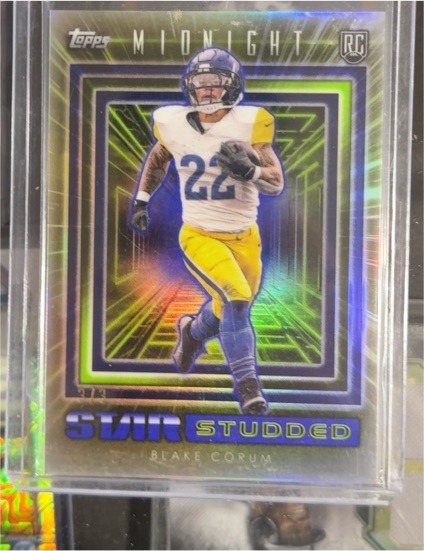 2024 Topps Midnight Star Studded #SS-12 Blake Corum — front