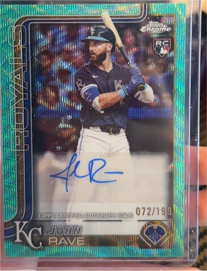 2025 Topps Chrome Update #AC-JR John Rave — front