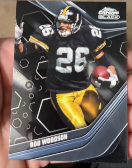 2023 Topps Composite Chrome Black #140 Rod Woodson — front