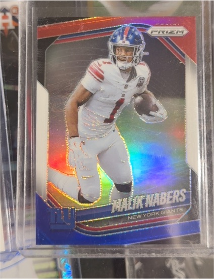 2025 Panini Prizm #206 Malik Nabers — front