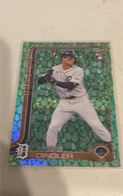 2025 Topps Series 1 #126 Dillon Dingler — front