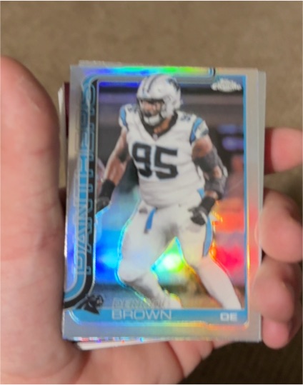 2025 Topps Chrome #47 Derrick Brown — front