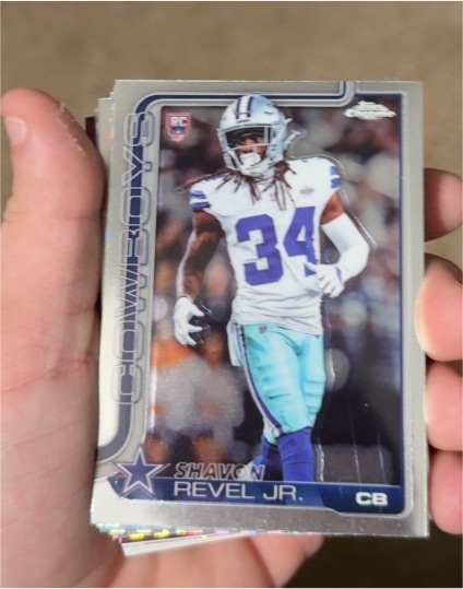 2025 Topps Chrome #301 Shavon Revel Jr. — front