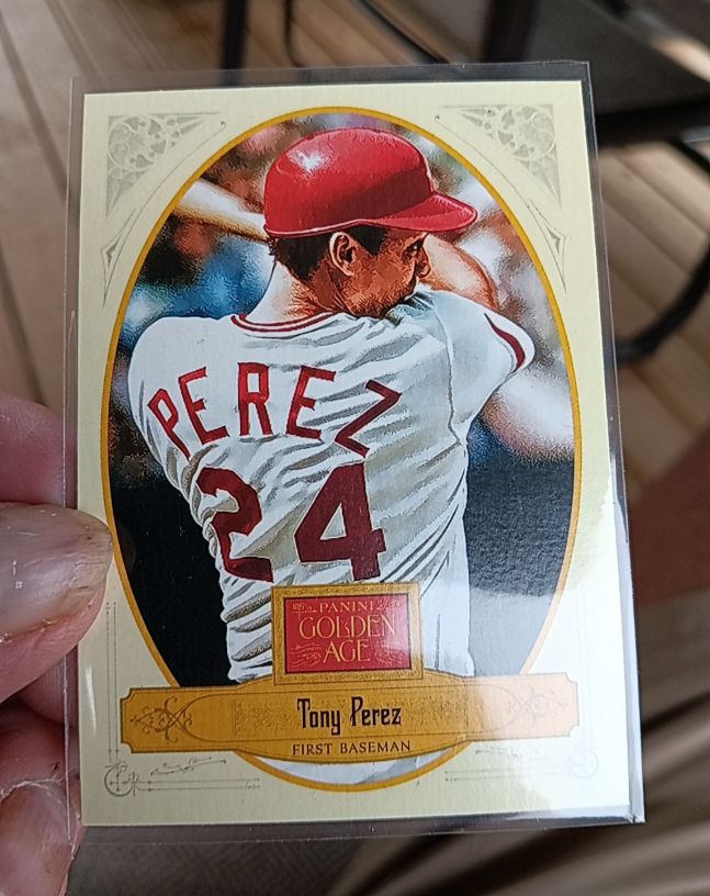 2012 Panini Golden Age #119 Tony Perez — front