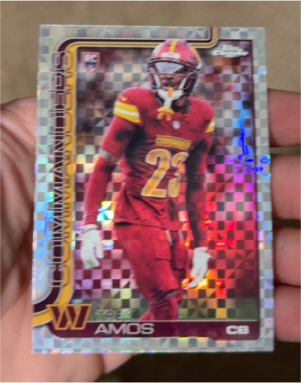 2025 Topps Chrome #371 Trey Amos — front