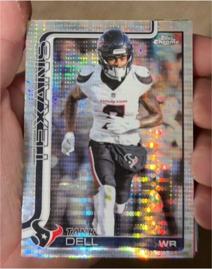 2025 Topps Chrome #123 Tank Dell — front