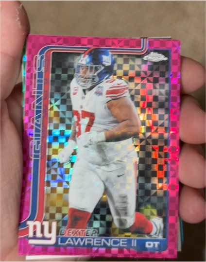 2025 Topps Chrome #230 Dexter Lawrence II — front