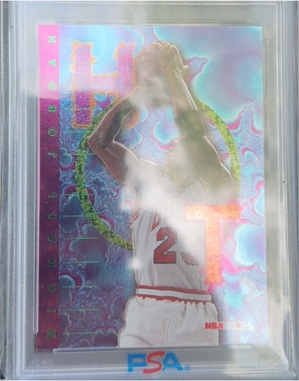 1995 Skybox Hoops Hot List #1 Michael Jordan — front