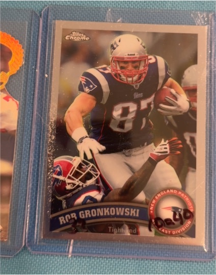 2011 Topps Chrome #132 Rob Gronkowski — front