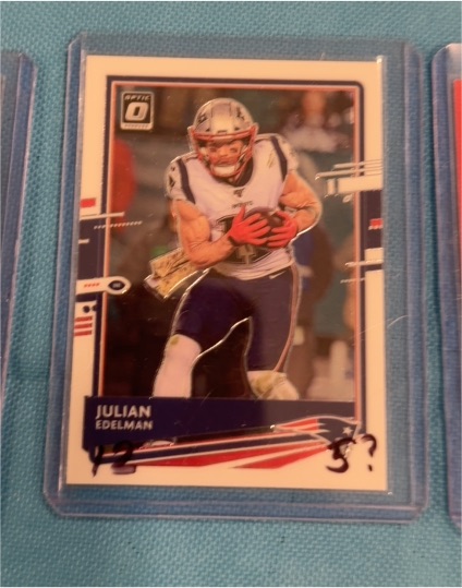 2020 Donruss Optic #67 Julian Edelman — front