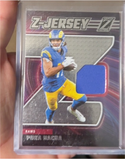 2024 Panini Zenith Z-Jersey #ZJ29 Puka Nacua — front