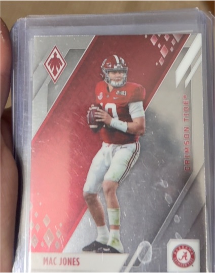 2022 Panini Chronicles Phoenix Draft Picks #6 Mac Jones — front