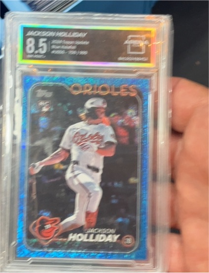 2024 Topps Holiday #H50 Jackson Holliday — front
