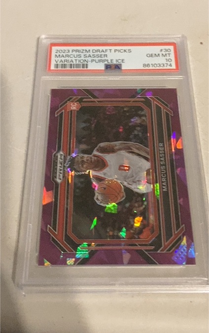 2023 Panini Prizm Draft Picks #30 Marcus Sasser — front