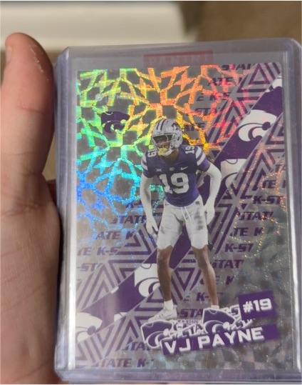 2024 Onit Athlete #19 VJ Payne Kansas State Wildcats — front