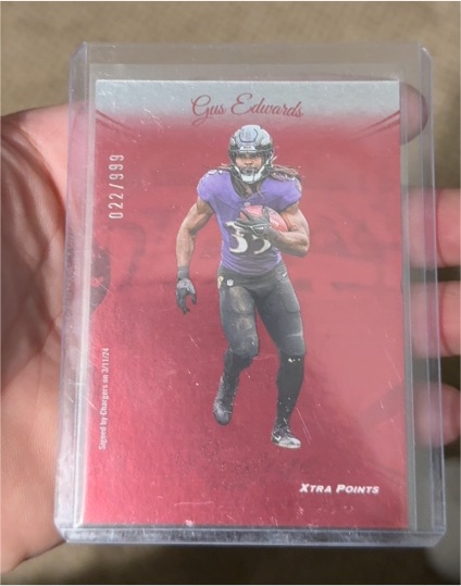 2024 Panini Prestige #165 Gus Edwards — front