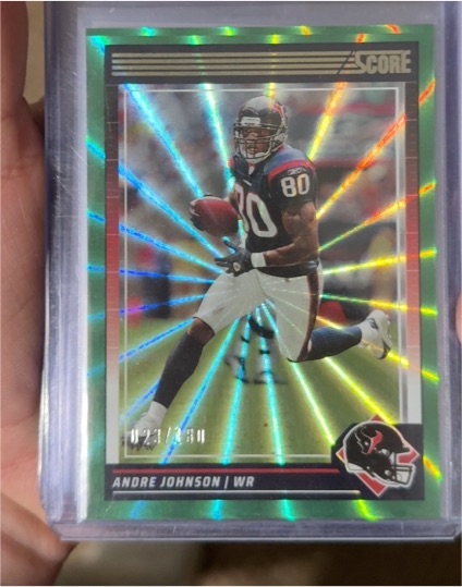 2024 Panini Score #117 Andre Johnson — front