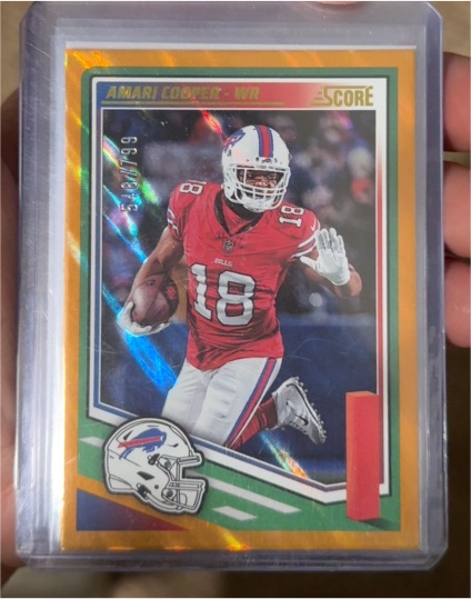 2025 Panini Score #132 Amari Cooper — front