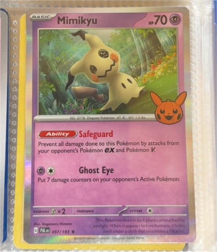 2024 The Pokémon Company Trick or Trade #037 Mimikyu — front