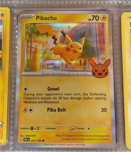 2023 Pokémon Trick or Trade #062 Pikachu — front